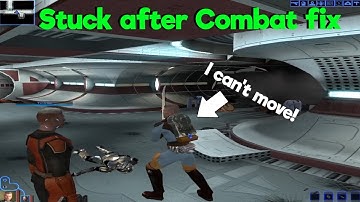 Star Wars KOTOR: Stuck after Combat fix - guide