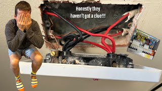 Don’t let your builders do your wiring!!!