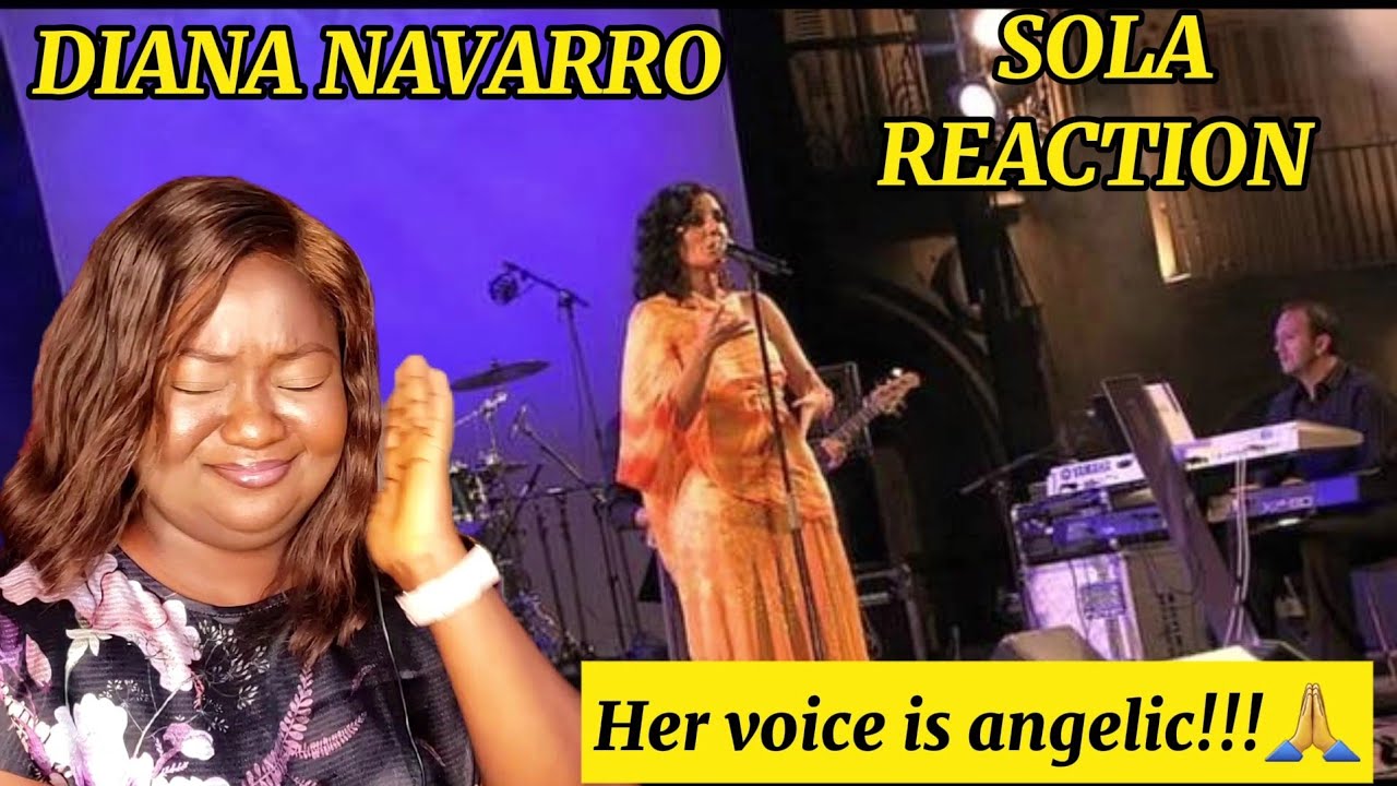 Diana Navarro - Sola Live In Salamanca! REACTION!!!