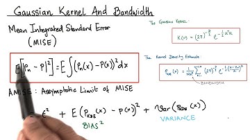 MISE and AMISE - Model Building and Validation