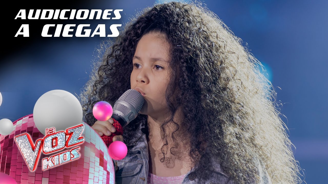 Amelia Meneses canta ‘Bajo El Agua’ - Audiciones a ciegas | La Voz Kids Colombia 2024
