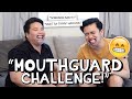 "MOUTHGUARD CHALLENGE WITH KIRA!!" 😬🤣 BUMAHA NG LAWAY! 🤤 | Kimpoy Feliciano