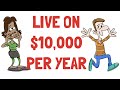 7 Tips to Living on a Crazy Low Income (MUST WATCH)