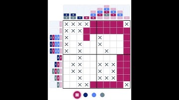 Nonogram color level 107