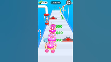 Cake🍰Stack Run Level-8 #ytshorts #games