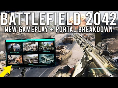Battlefield 2042 New Gameplay and Battlefield Portal Reveal!