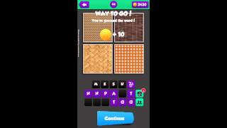 Pic The Word - Level 44 Walkthrough - Find The Common Word Answers
