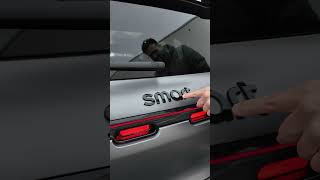 💡Clever hidden trunk button of the Smart #5 Brabus!