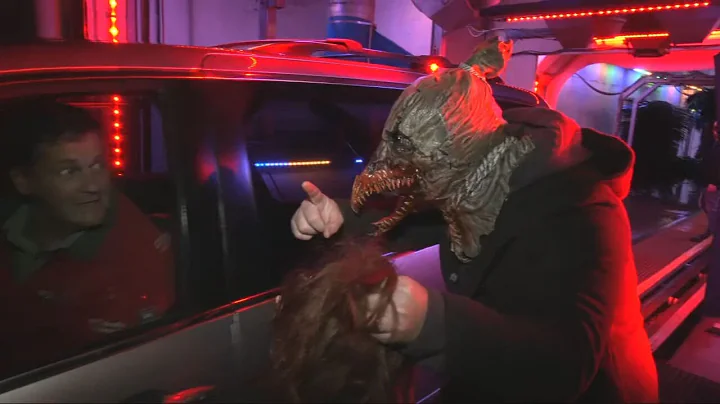 Keith Kaiser gets a scare at Mister G's Car Wash
