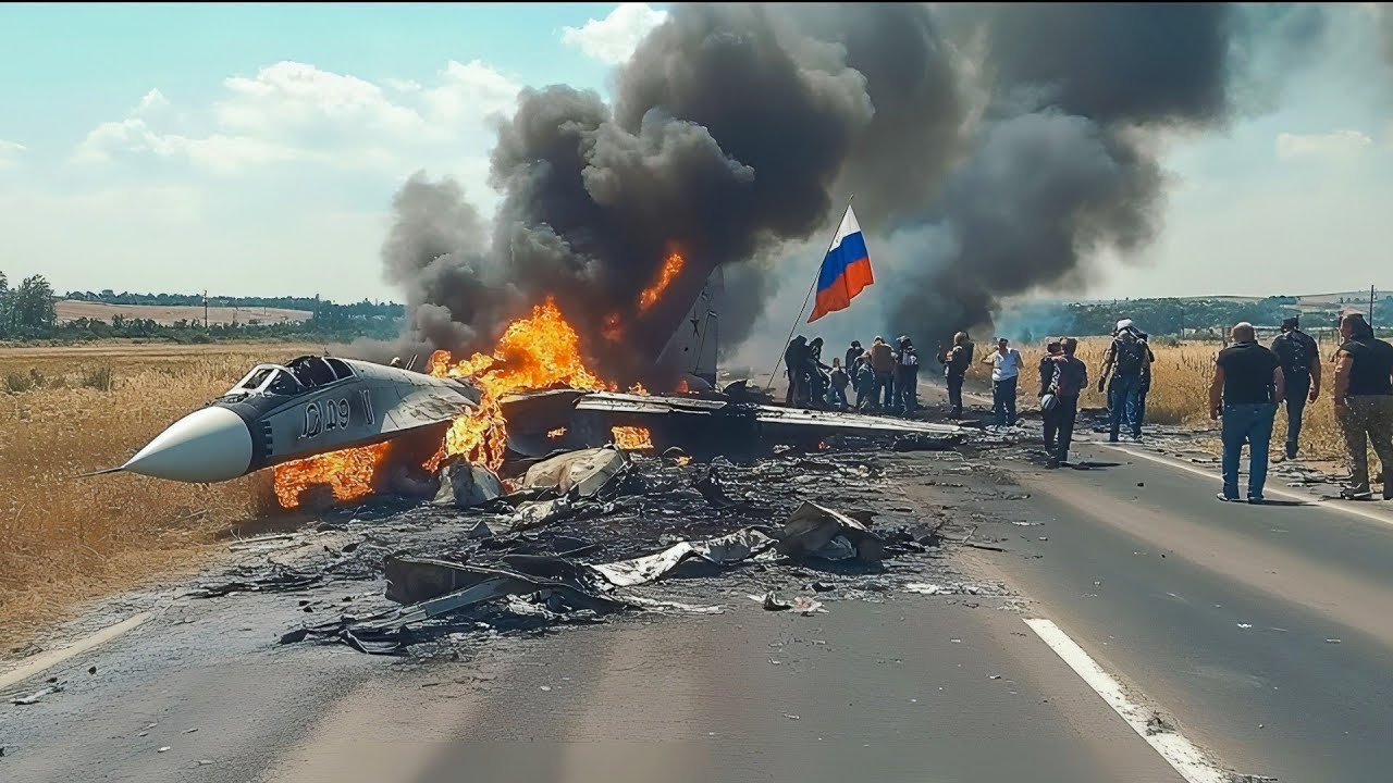 Россия в шоке! Американский пилот F-16 сбил российский Су-57. Посмотрите, что происходит!