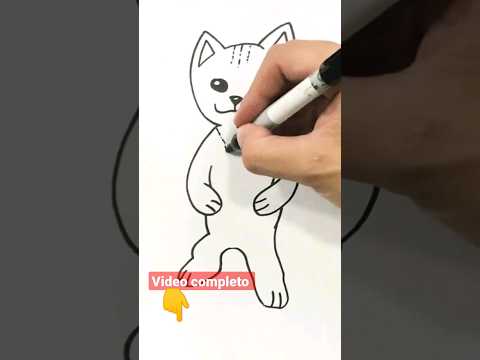 🙀 APRENDE a dibujar al PANA MIGUEL 😻 (gato) #dibujo #arte #pasoapaso #facil #howtodraw #art @IcaroArt