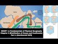 Fundamentals of physical geography NCERT class 11 | Distribution of Oceans and Continents class 11