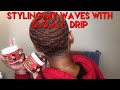 How I Style My Waves Using Poppy Blasted's G.O.A.T DRIP