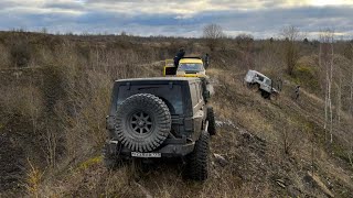 Rubicon Саши вернулся! Нашли новый маршрут с рельефом)