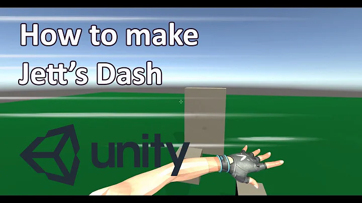 How to make Jett's Dash in Unity