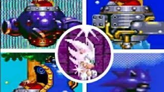 Sonic 3 & Knuckles All Bosses With Hyper Sonic
