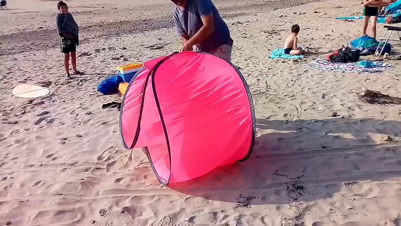 Tente de plage pour bébé, tente pop-up pour bébé de plage, tente