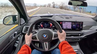 2023 BMW X7 M60i - POV Test Drive (Binaural Audio)