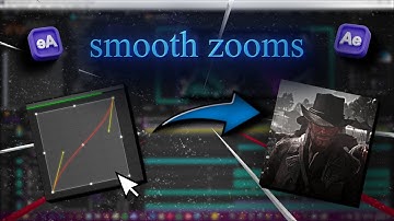 smooth zoom ins tutorial || after effects