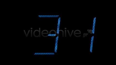 Digital CountDown from 0 to 50 - Stock Footage | VideoHive 69370