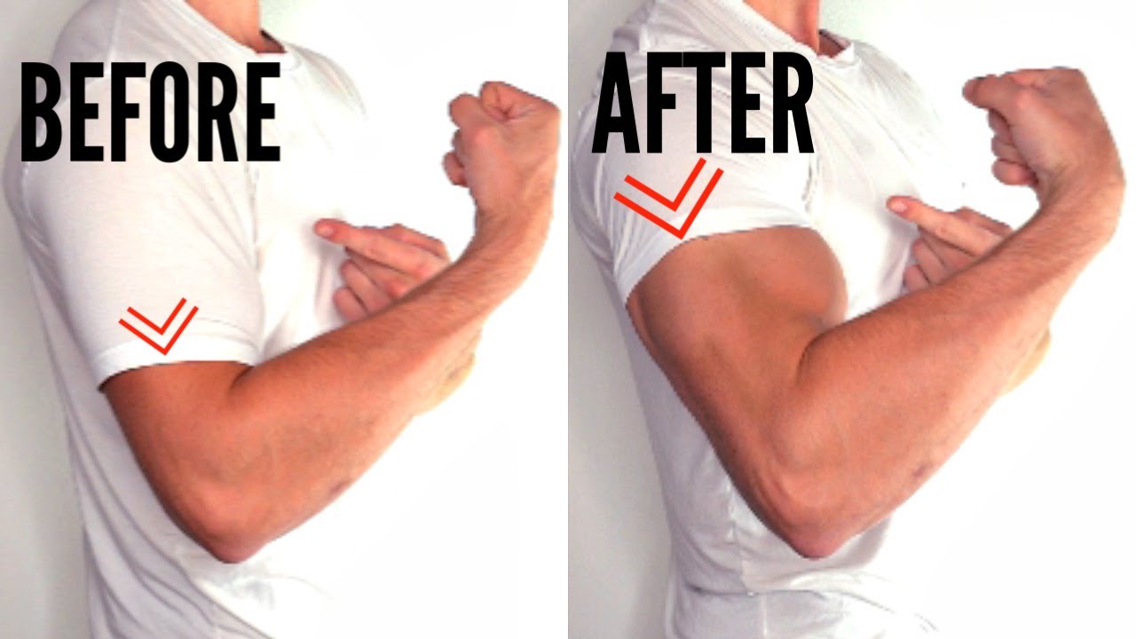 4 Simple Tricks to Make Your Biceps Look Bigger - YouTube