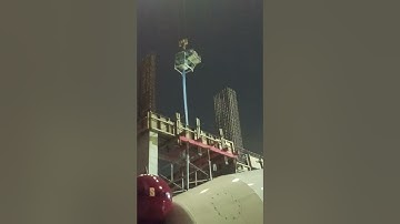 wow Installation process of tower crane base- Good tools and machinery make work easy 2025
