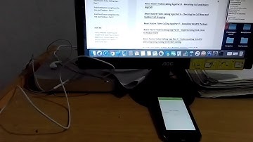 React Native Video Calling App Demo - Part 11