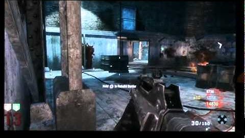 Call of Duty Black Ops Zombies: Der Riese Part:2 Rnd 9-13 Random Box Series 4 gameplay