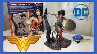 Wonder Woman - Dark Nights: Metal - PVC Diorama - Diamond Select Toys [unboxing]