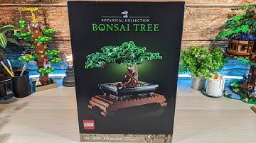 LEGO Botanical Collection Bonsai Tree 20281 🎧 Pure Builds