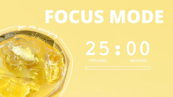 2-hour Aesthetic Pomodoro Timer - 25/5 with Lofi Jazz Music