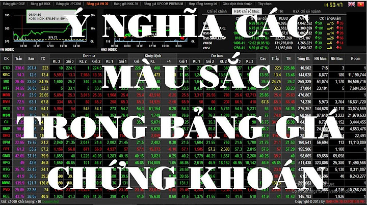 Ký hiệu tc trong bảng chứng khoán là gì