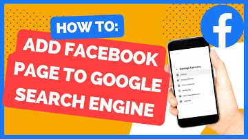 How to Add Facebook Page in Google Search Engine
