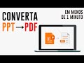 Converter PPTX para PDF com Apresentações Google Docs em 3 minutos