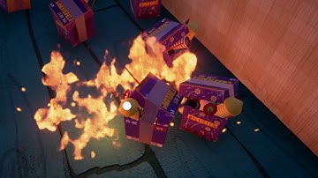 Hello Neighbor Alpha 2 Revisited Fireworks