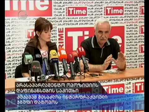 კუკავა: ივანიშვილის მცდელობაა ბოლომდე გაანადგუროს არასაპარლამენო ოპოზიცია