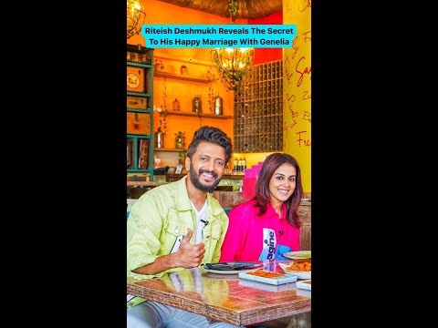 Riteish Deshmukh Reveals The Secret To His Happy Marriage With Genelia!