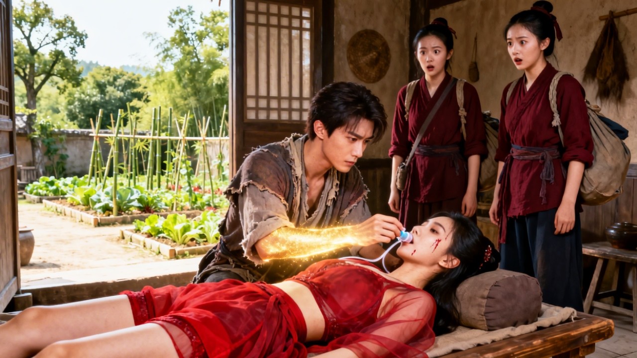 現代呼吸器救女帝，窮小子逆襲娶千億女皇！