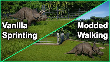 Better Large Dinosaur Movement - JWE Modding [Mod Released]