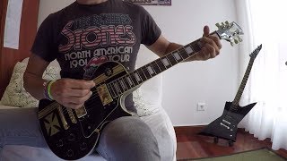 Astronomy - MetallicA rhythm guitar cover (How to play James Hetfield part)