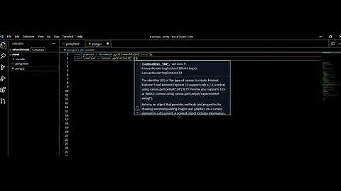 Pong in JavaScript - Part 1