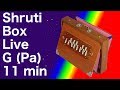 Shruti box drone g pa  mp3 download available