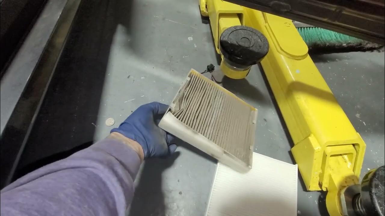2016 Toyota Prius cabin air filter replacement - YouTube