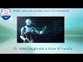 35. Video playground in Azure AI Foundry