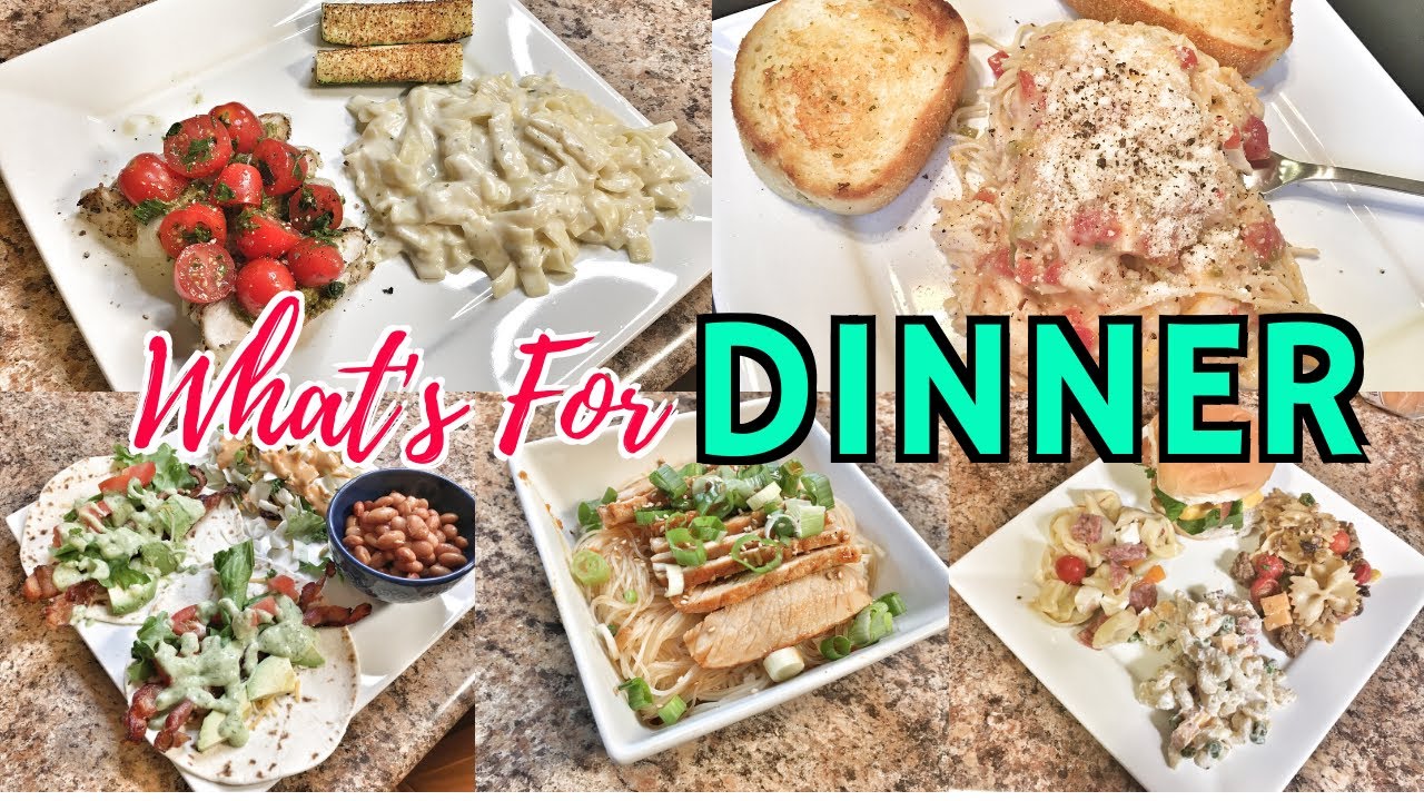 WHAT'S FOR DINNER | EASY WEEKNIGHT DINNERS | JESSI HARRY - YouTube