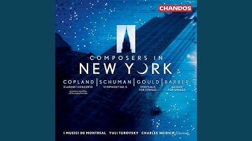 Clarinet Concerto: I. Slowly and Expressively