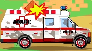 Der Krankenwagen Kinderfilme | Animierter Zeichentrick in Deutsch | Cartoon für Kinder