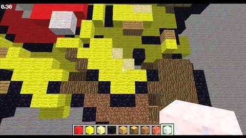 Minecraft - Staryu (Pokemon sprite #1)