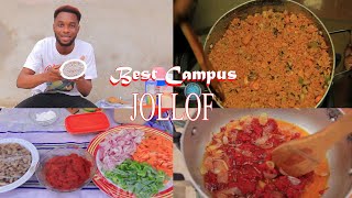 Learn How To Prepare The Best Beans Jollof With The Perfect Ending Campus Style