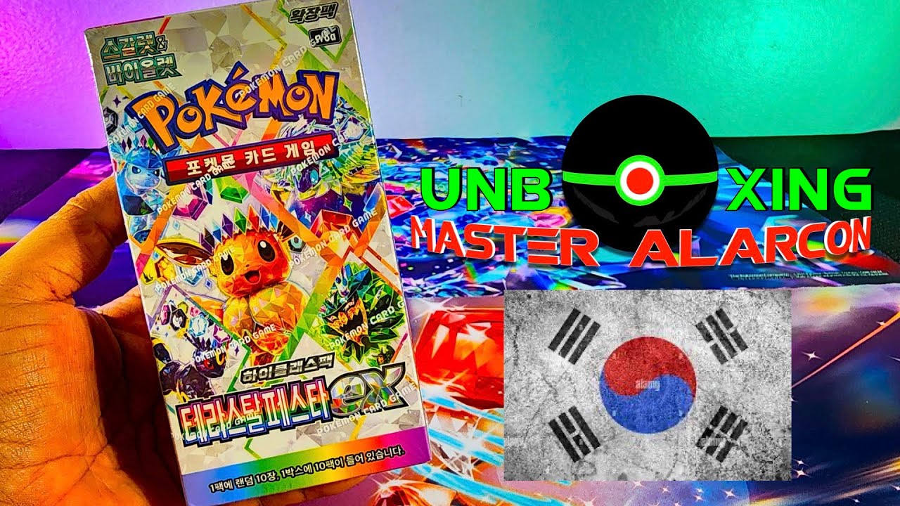 UNBOXING un booster box the la serie coreana 